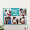 Every Picture's a Story Personalized A3 Canvas Online