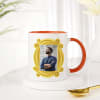 Gift Everything Is Fine Personalized Mug With Orange Handle