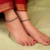 Evil Eye And Beads Anklets (Pair) Online