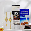 Evil Eye Bhaiya Bhabhi Rakhi With Chocolates Online