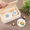 Evil Eye Sibling Rakhi Hamper Online