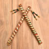 Gift Exclusive Wooden Dandiya Sticks