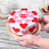Shop Exploding Hearts Valentine Fondant Cake