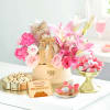 Exquisite Blooms And Treats Dhanteras Hamper Online