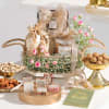 Exquisite Metal Basket Diwali Hamper Online