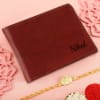 Exquisite Rakhi and Personalized Wallet Online