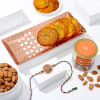 Exquisite Ram Darbar Rakhi With Metal Tray Online