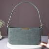 Fabric Texture Grey Handbag For Women Online