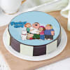 Family Guy Cake (Half Kg) Online