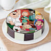 Family Guy Themed Poster Cake (Eggless) Online
