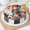 Family Guy Themed Poster Cake (Eggless 1 Kg) Online