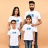 Family White T-Shirts (Set of 4) Online