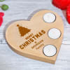 Family Xmas Personalized Wooden T-Light Holder Online
