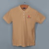 Shop Fas-Tees Polo T-shirt for Men (Beige)