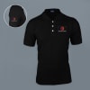 Fas-Tees Polo T-shirt for Men (Black) Online