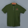 Shop Fas-Tees Polo T-shirt for Men (Bottle Green)
