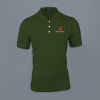 Fas-Tees Polo T-shirt for Men (Bottle Green) Online