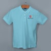 Shop Fas-Tees Polo T-shirt for Men (Sky Blue)