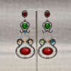 Gift Fashionable Colorful Metallic Earrings