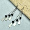 Fashionable Danglers with Black Crystals Online