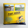 Buy Fast Rider Personalized Birthday Cushion & Mug