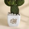 Shop Father's Day Best Dad Ever Rabbit Cactus Plant