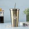 Father's Day Best Dad Golden Tumbler Online