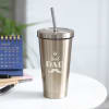 Father's Day Best Dad Golden Tumbler Online