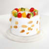 Buy Father's Day Blooms and Frutiicious Cake Hamper