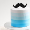 Buy Father's Day Blue Ombre Cake (1 Kg)