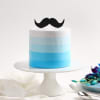 Father's Day Blue Ombre Cake (1 Kg) Online