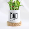 Buy Father's Day Dad Of The Century Bamboo Plant With Pot