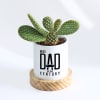 Father's Day Dad Of The Century Rabbit Cactus With Planter Online