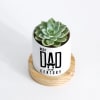 Buy Father's Day Dad Of The Century Spica Succulent With Planter