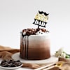 Gift Father's Day Ombre Chocolate Cake