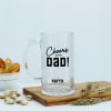 Gift Father's Day Personalized Cheers To Dad Beer Mug