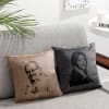 Gift Father's Day Personalized Couple Cushion
