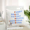 Father's Day Personalized Cushion Online