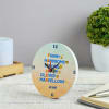 Gift Father's Day Personalized Desk Clock
