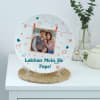 Father's Day Personalized Lakhon Mein Ek Ceramic Plate Online