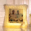 Father's Day Personalized LED Fur Cushion Online