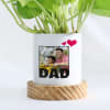 Buy Father's Day Personalized Money Plant With Pot
