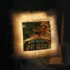 Gift Father's Day Personalized My Father My Hero LED Fur Cushion