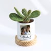 Buy Father's Day Personalized Rabbit Cactus With Planter