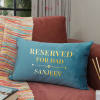 Father's Day Personalized Reserved For Dad Velvet Cushion Online