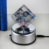 Shop Father's Day Personalized Rotating Crystal Cube with LED