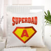 Gift Father's Day Personalized Super Dad Cushion
