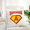 Father's Day Personalized Super Dad Cushion Online