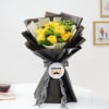 Gift Father's Day Yellow Rose Bouquet