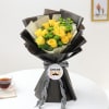 Buy Father's Day Yellow Rose Bouquet